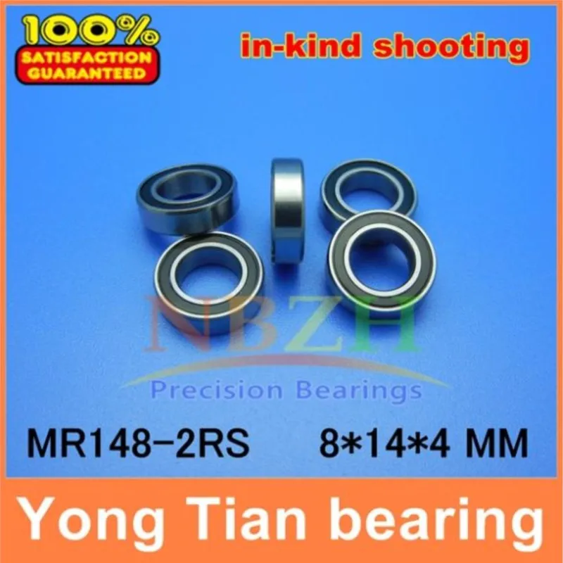 NBZH bearing Miniature Deep Groove Ball Bearing MR148-2RS  8*14*4 Mm ABEC-5 Z2