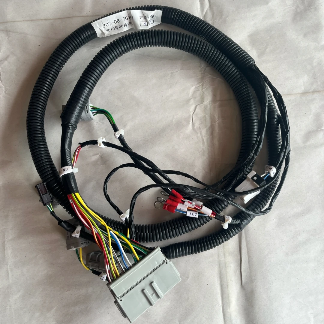 

Горячая новинка 2026: Жгут проводов кабины 207-06-76131 для экскаватора Komatsu PC350-8MO, запчасти для экскаваторов