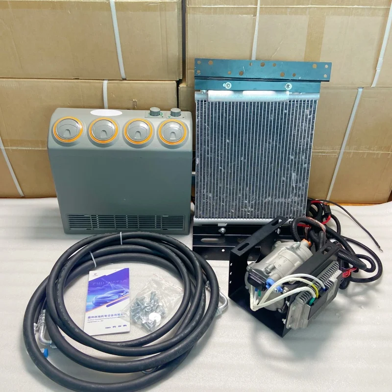 Mini 12v Automotive Cooling Ang Heating Portable Parkin 24 Volts Dc Air Conditioner Air Conditioning Systems For Universal Car