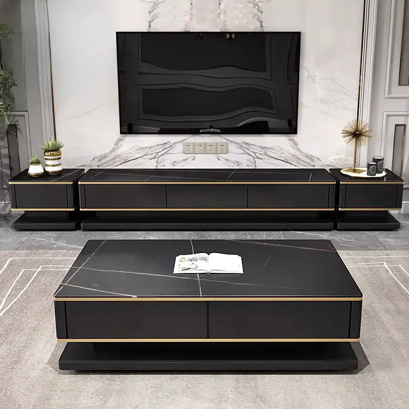 

Item Slim Tv Cabinet Decoration Extendable Classic Long Black Tv Stands Luxury Indoor Saving Mueble Televisor Furniture For Home
