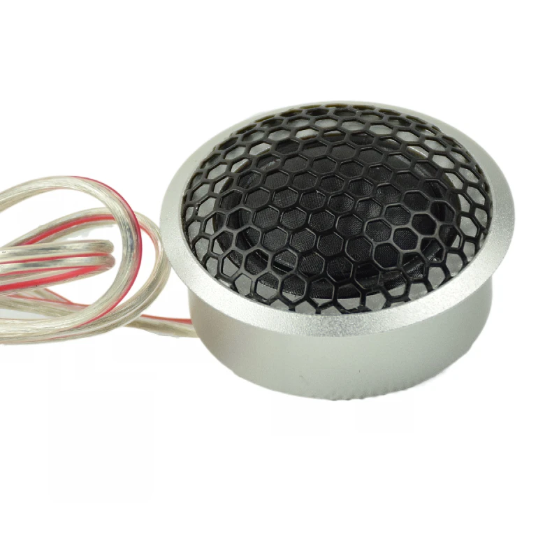(TW-028) Hot Sale 2 Inch 53MM  4 ohm 20W 28-core silk Aluminum Car Audio Tweeter Speakers for Cars(1pcs speaker)