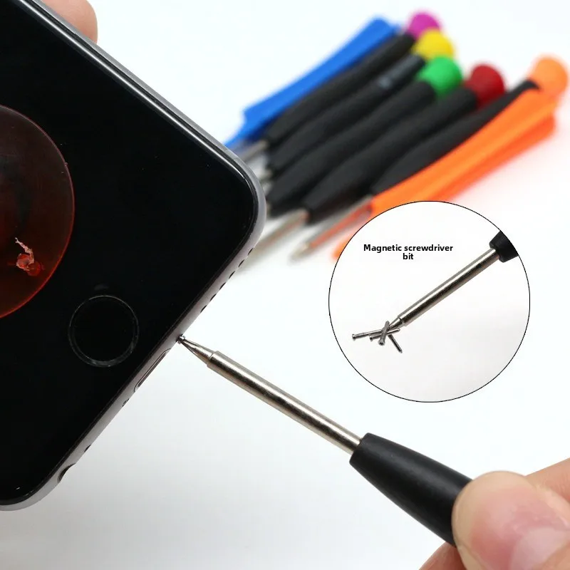 Complete IPhone Disassembly Tool Set with Screwdrivers, Pry Bars and Suction Cup