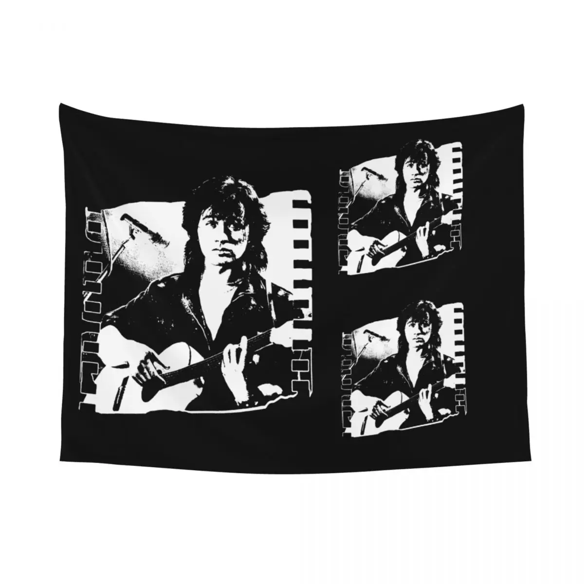 Viktor Tsoi Kino Rock Hippie Tapestry for Bedroom Decoration Russian Band Legend Tapestries Home Decor