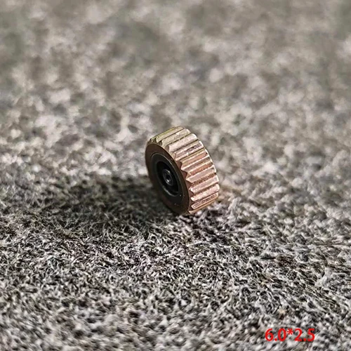 Imagen 2 del producto Accesorios de corona de cabeza de reloj, botón de sincronización de la serie Omega de tubo plano, tamaño 3,5-6,0mm