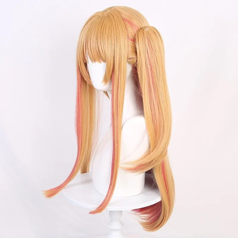 I push the kid Hoshino Rubii Cosplay Wig Mixed Color Synthetic Long Straight Wig OSHI NO KO Anime Coser Cute Girl Wig Party