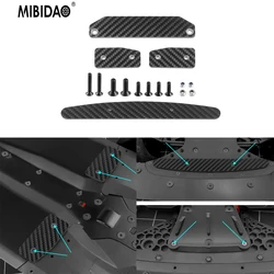 MIBIDAO Carbon Fiber Chassis Armor Skid Plate Protection For 1/7 RC Car FELONY 6S Felongy 6S BLX Infraction 6S BLX V2