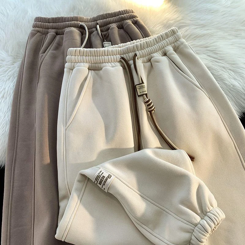 

plus Size Women's High Waist Loose Trousers Korean Style Spring Summer Casual Harlan Pants Big Size Fashionable Student Brand