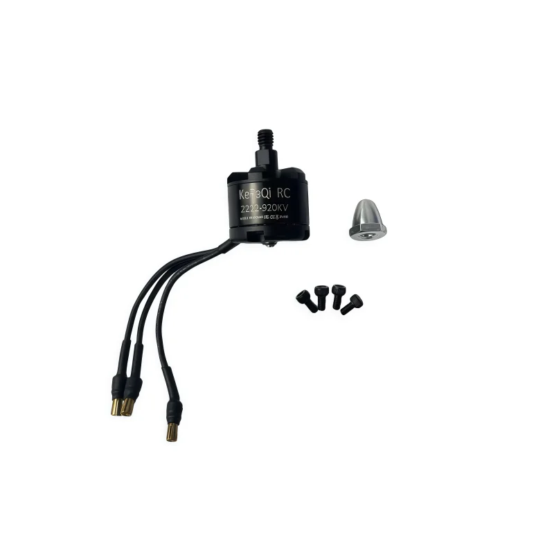 มอเตอร์ Kepaqi RC 2212-920KV สีดำเงิน แบบล็อคตัวเอง เหมาะสำหรับเครื่องบินหลายใบพัด RC โดรนเต้นรำ
