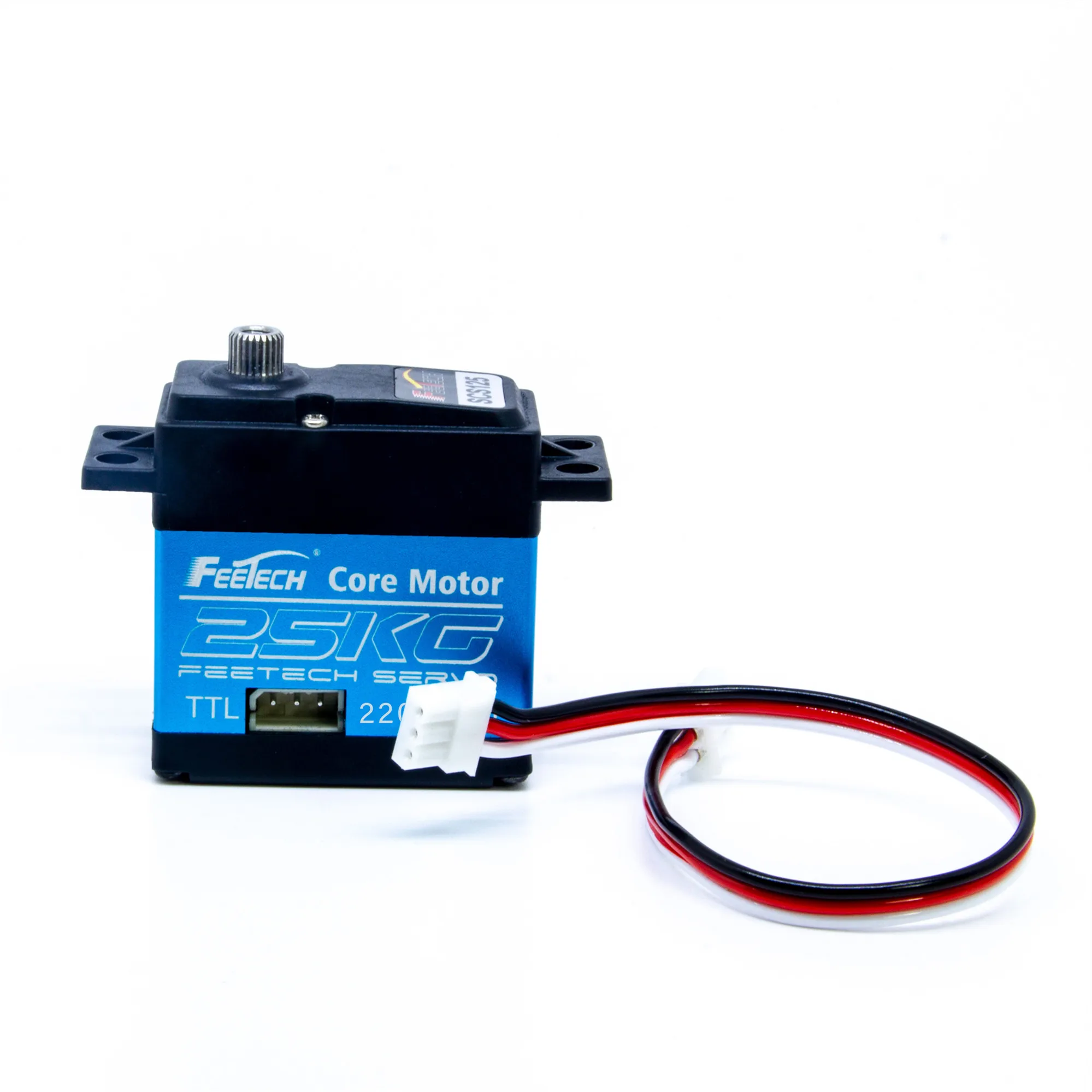 Feetech SCS125 Smart Servo Serial Digital Bus Servo 25KG 20kg.cm Alto Torque com 3 Portas para DIY Robot LX-224