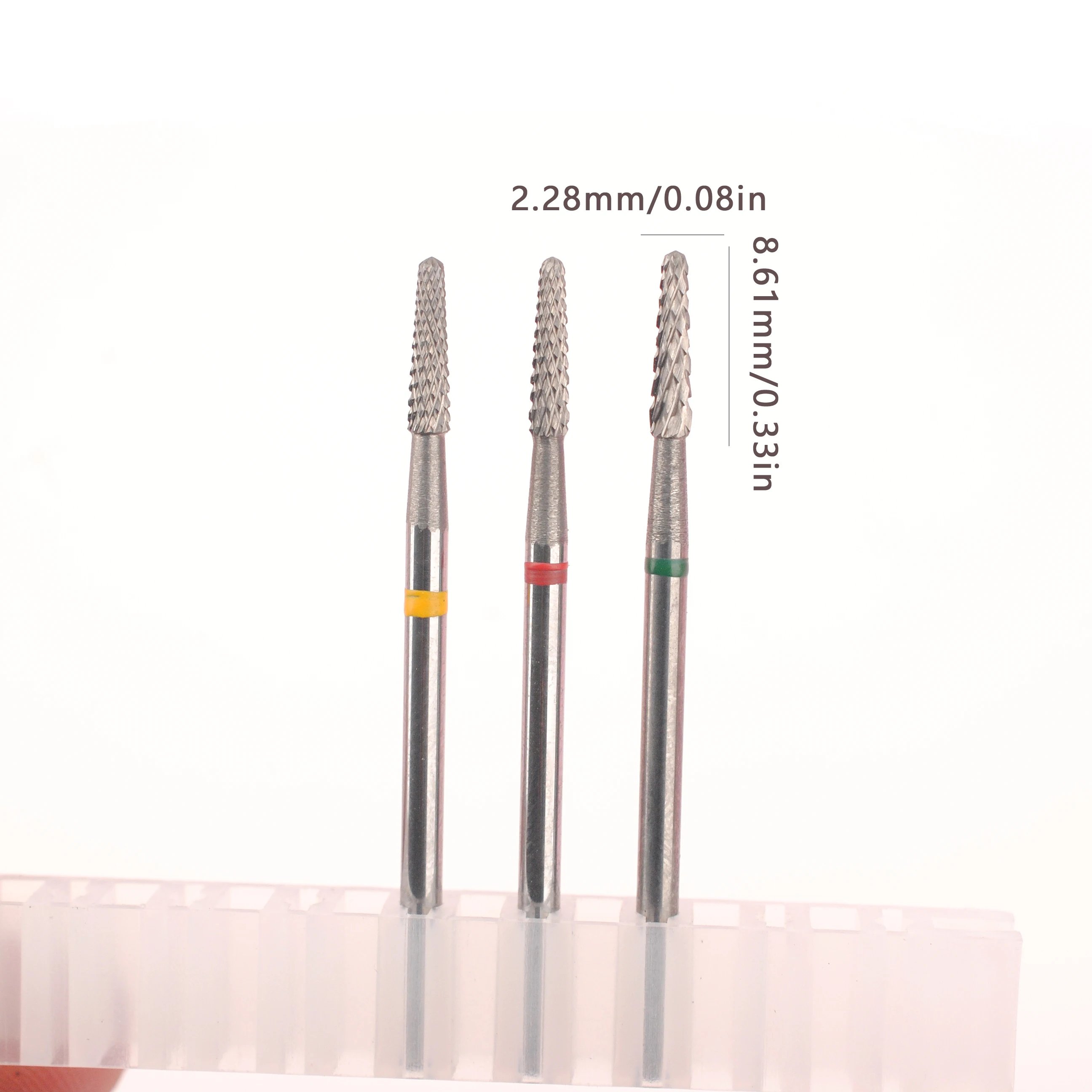 1pc punta da trapano per unghie in metallo duro fresa elettrica per manicure ruota bava rimuovere strumenti per smalto gel accessori per lime per unghie