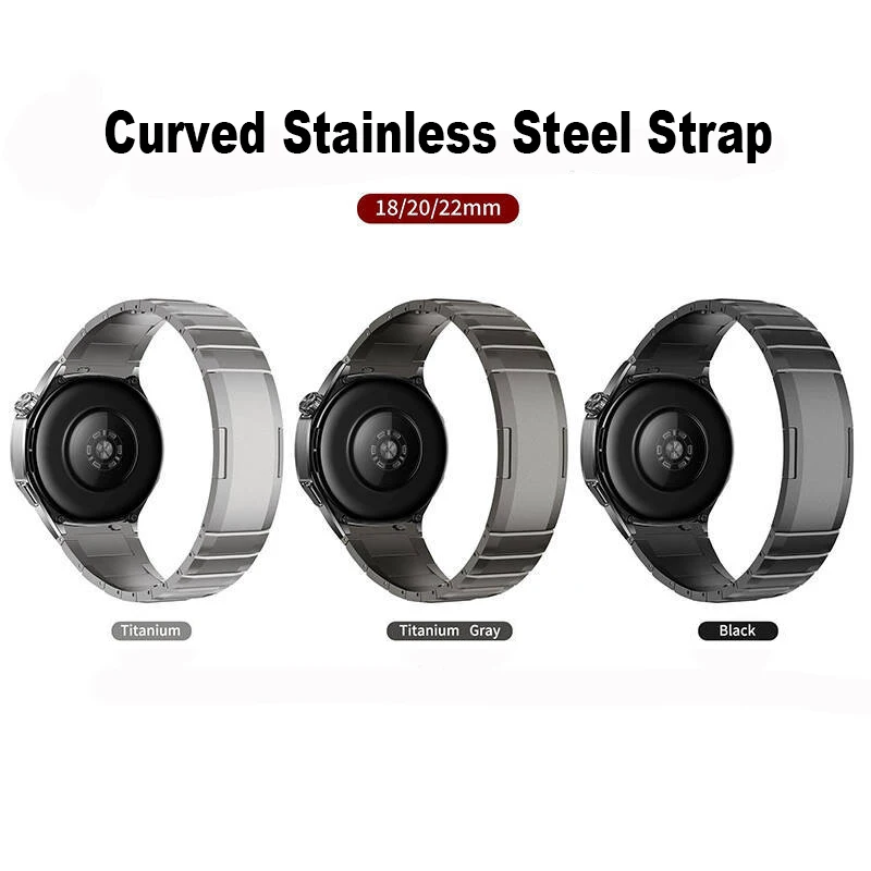 Stainless Steel Band for Garmin Watch Fenix 8 7 6X 6S 6 Pro Venu 4 3 2/Active 6/5/4 22/20/18mm Strap Wristband Bracelet view 4