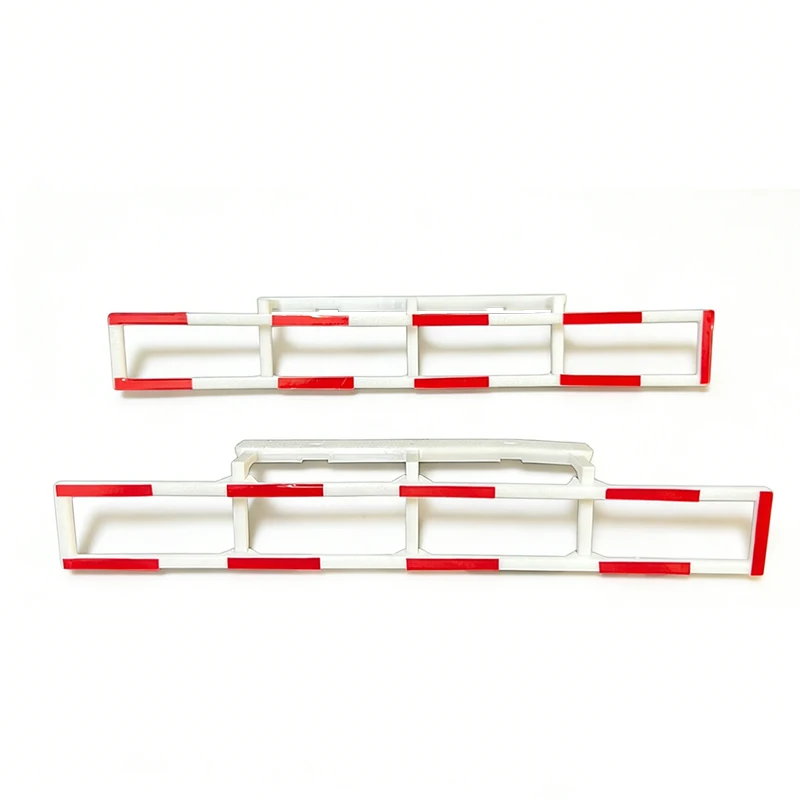 1Pair Bottom Side Bumper for Huina 501D 770S 1st/2nd Generation Trailer Plate Car Model Simulation Parts No-damage Installation