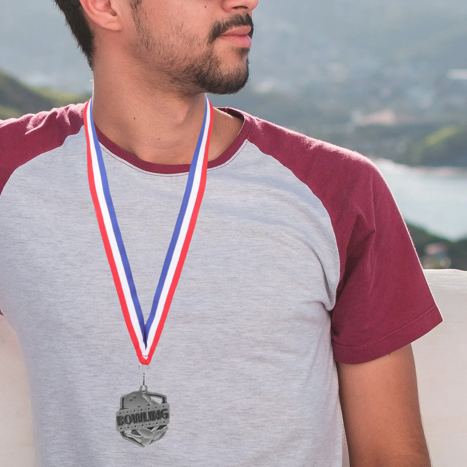 

Медаль для боулинга из цинкового сплава, премиум-класса, с гладкой отделкой, круглая, подвесная, для награждения на вечеринках, соревнованиях, спортивных мероприятиях