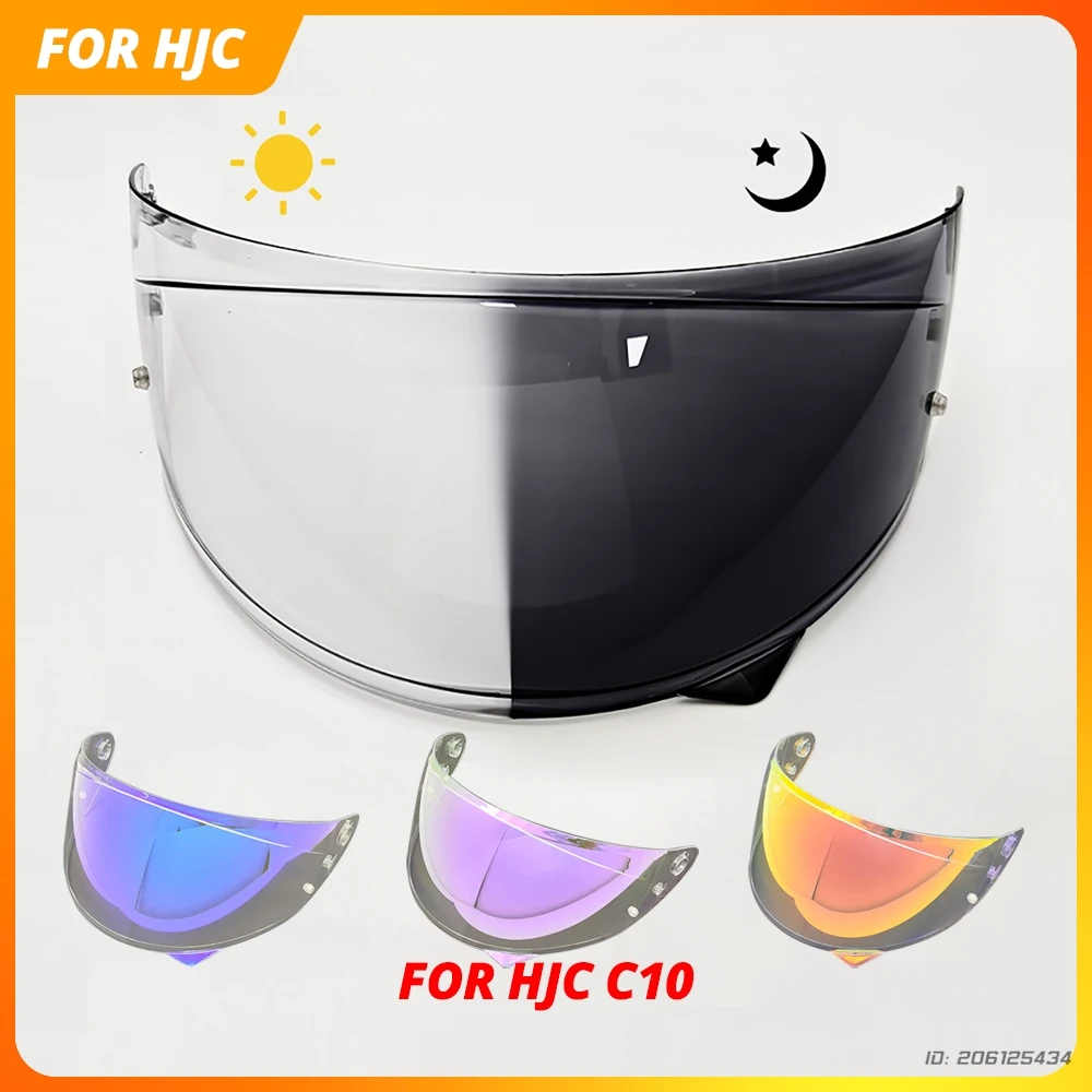 

Мотоциклетный шлем, лицевой щиток, сменный козырек для HJC C10, аксессуары для мотоциклов, линзы для шлема, пылезащитный, ветрозащитный щиток, защита от УФ-лучей