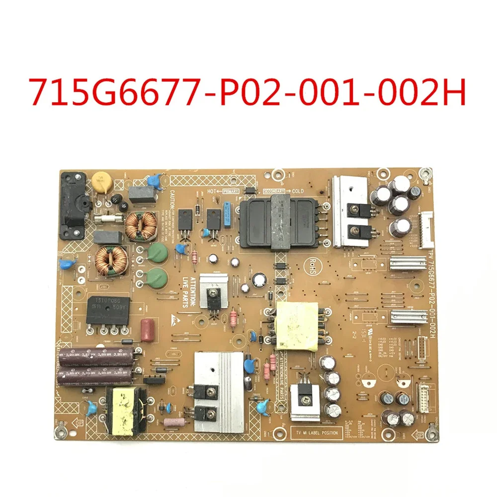 715G6677-P02-001-002H 715G6677-P02-001-002S Power Supply Card For TV Power Supply Board Accessories Power Support Board