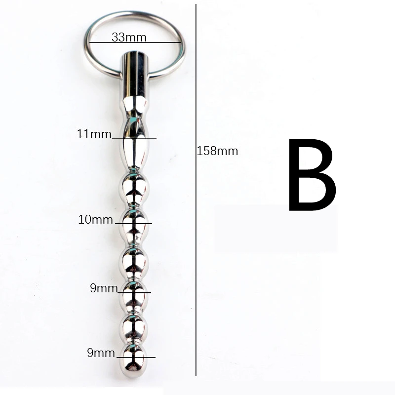 Stainless Steel Urethral Catheter Metal Horse Eye Stick Penis Plug Male Masturbation Stimulator Adult Sex Products For Men