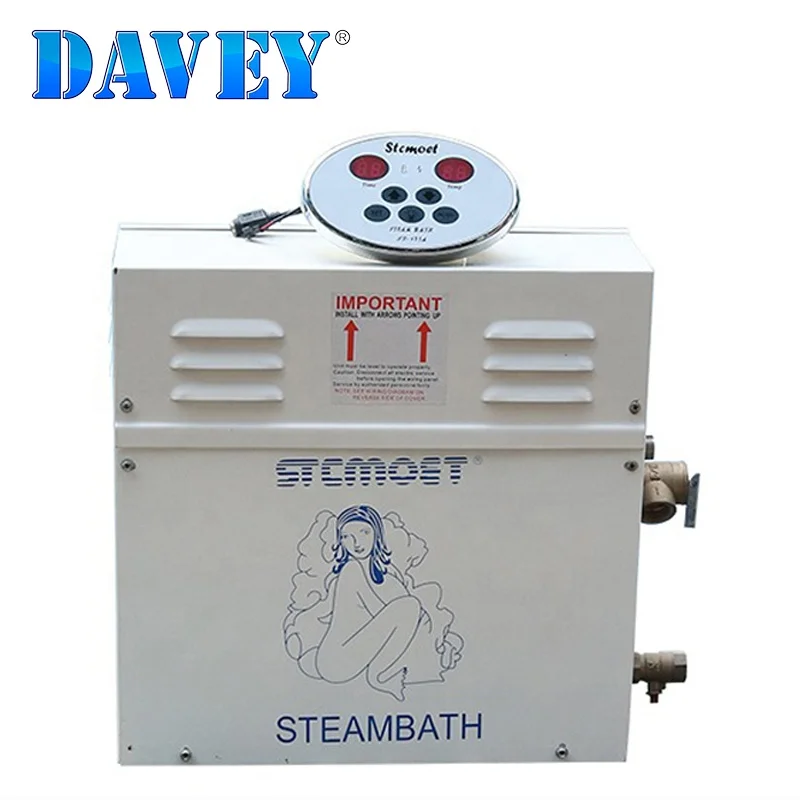 Sauna Steam Engine wet steam bath 9kw steam generator for home use