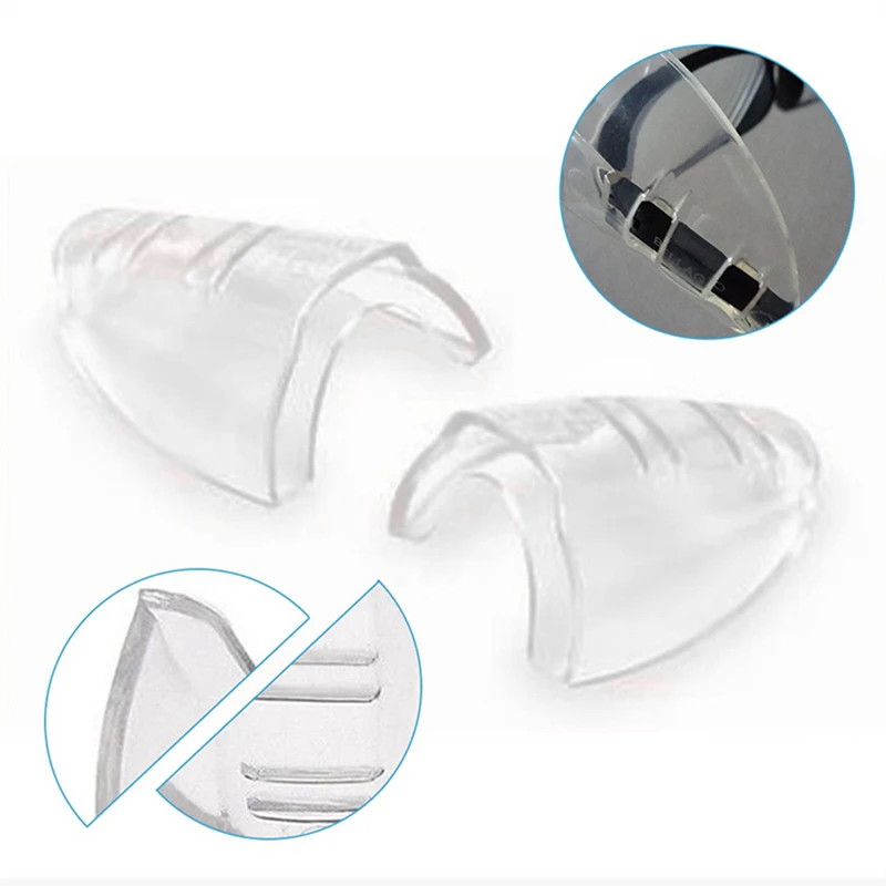 Flexible Anti Fog Eye Shield Side Protective Cover For Myopia Glasses Clear Eyeglass Outdoor Protective Accessory