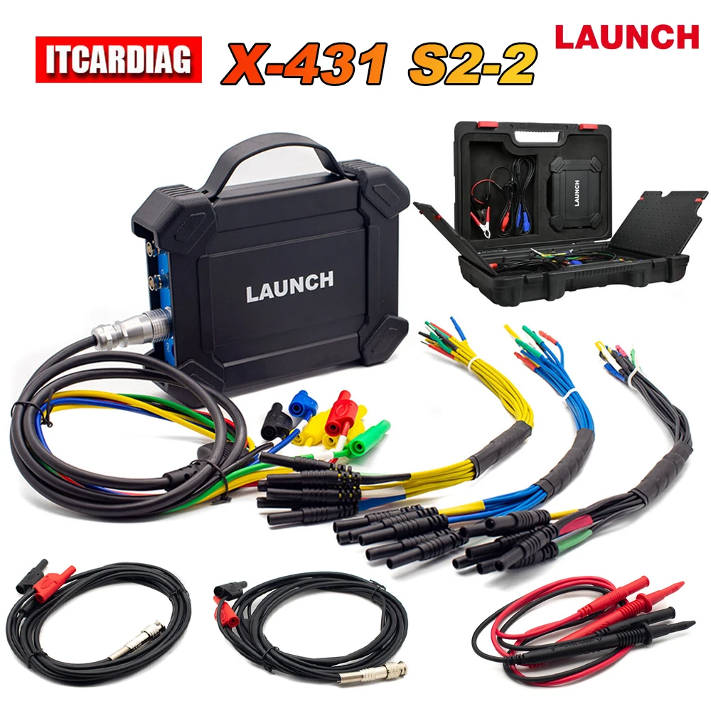 

Launch X431 S2-2 Sensorbox Tester Car Code Scanner Simulator Diagnostic Tool Compatible with the X-431 PAD VII/V/III V2.0