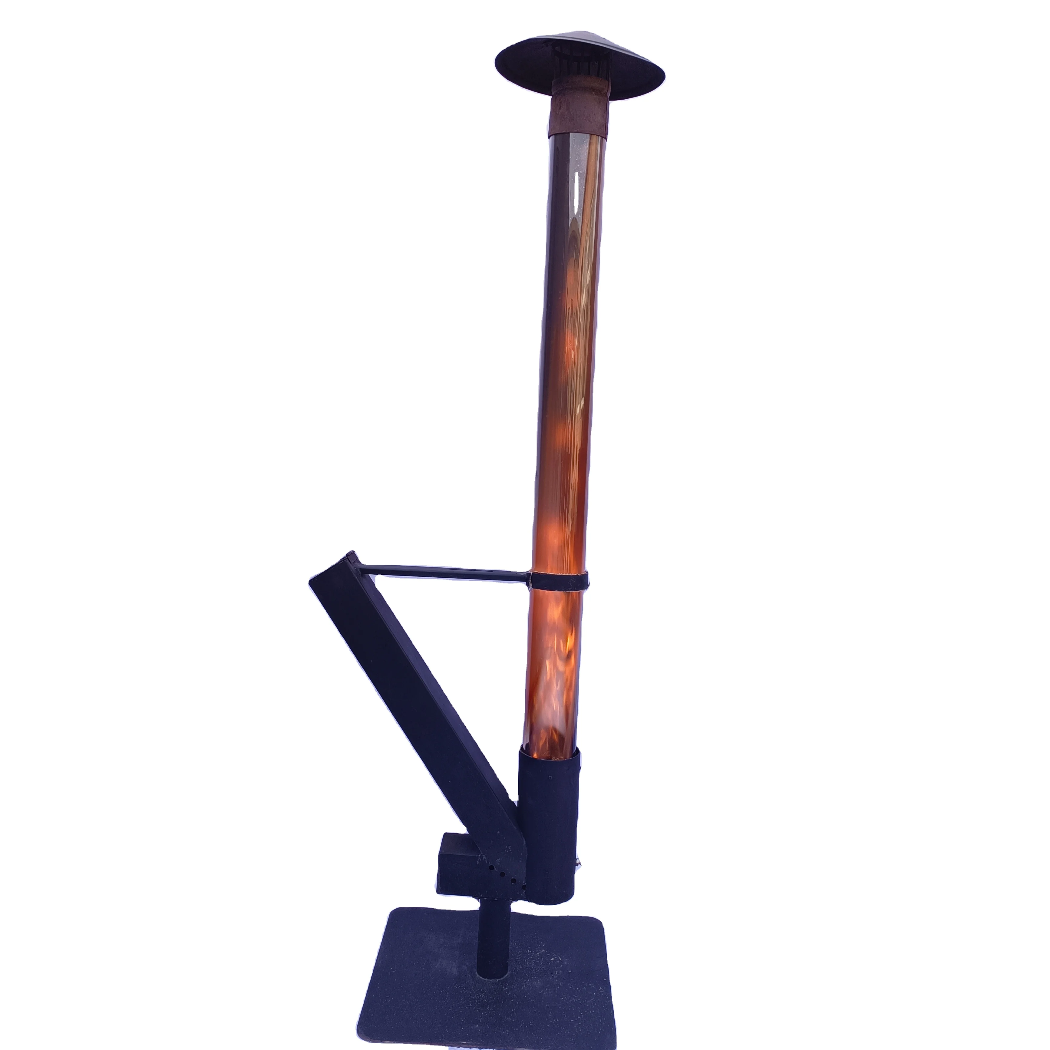 Wood Pellet Stove, Outdoor Patio Heater Portable Pellet Torch