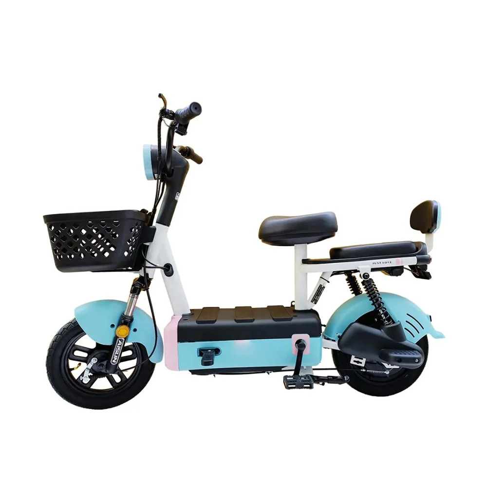 

Wholesale 350W 48V Scooter Electric Bike 2 Wheels 14 Inch Cheap Electric Cycle City Electric Bike for Adults