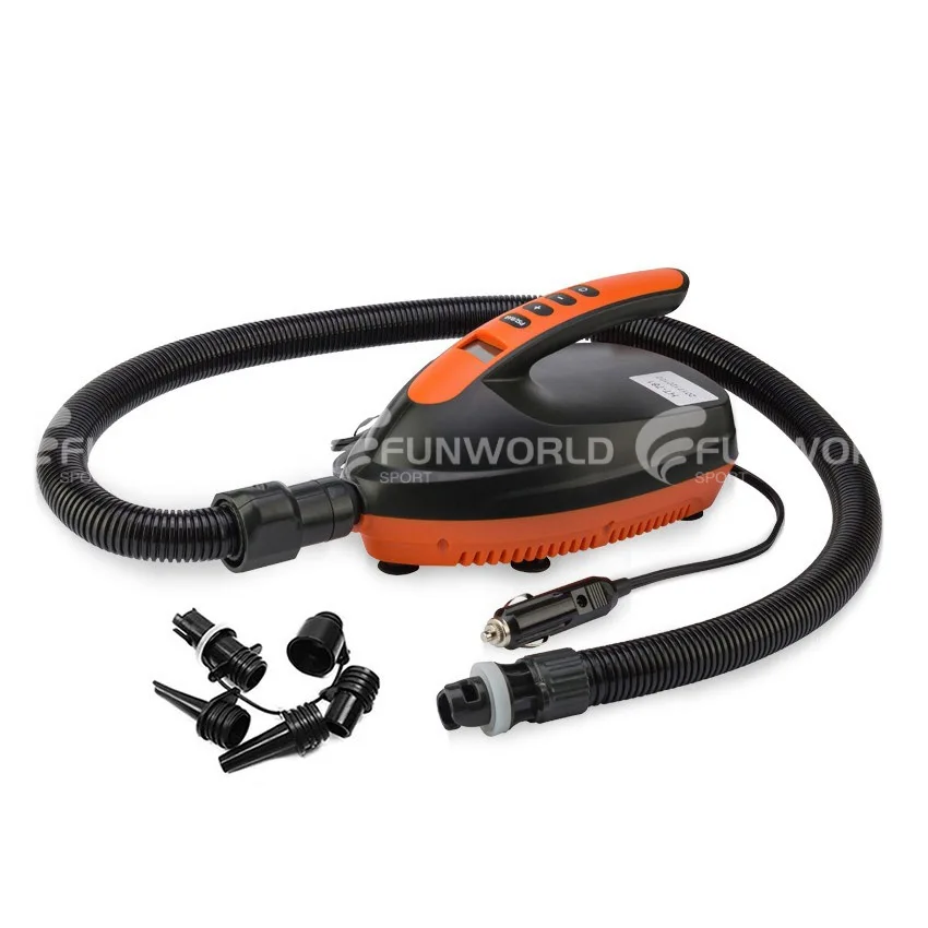 

Factory Wholesale Price Electric Digital Tire Inflator Pump 16psi Inflation Pump For Inflatable Boat SUP Fast Speed Inflate Use