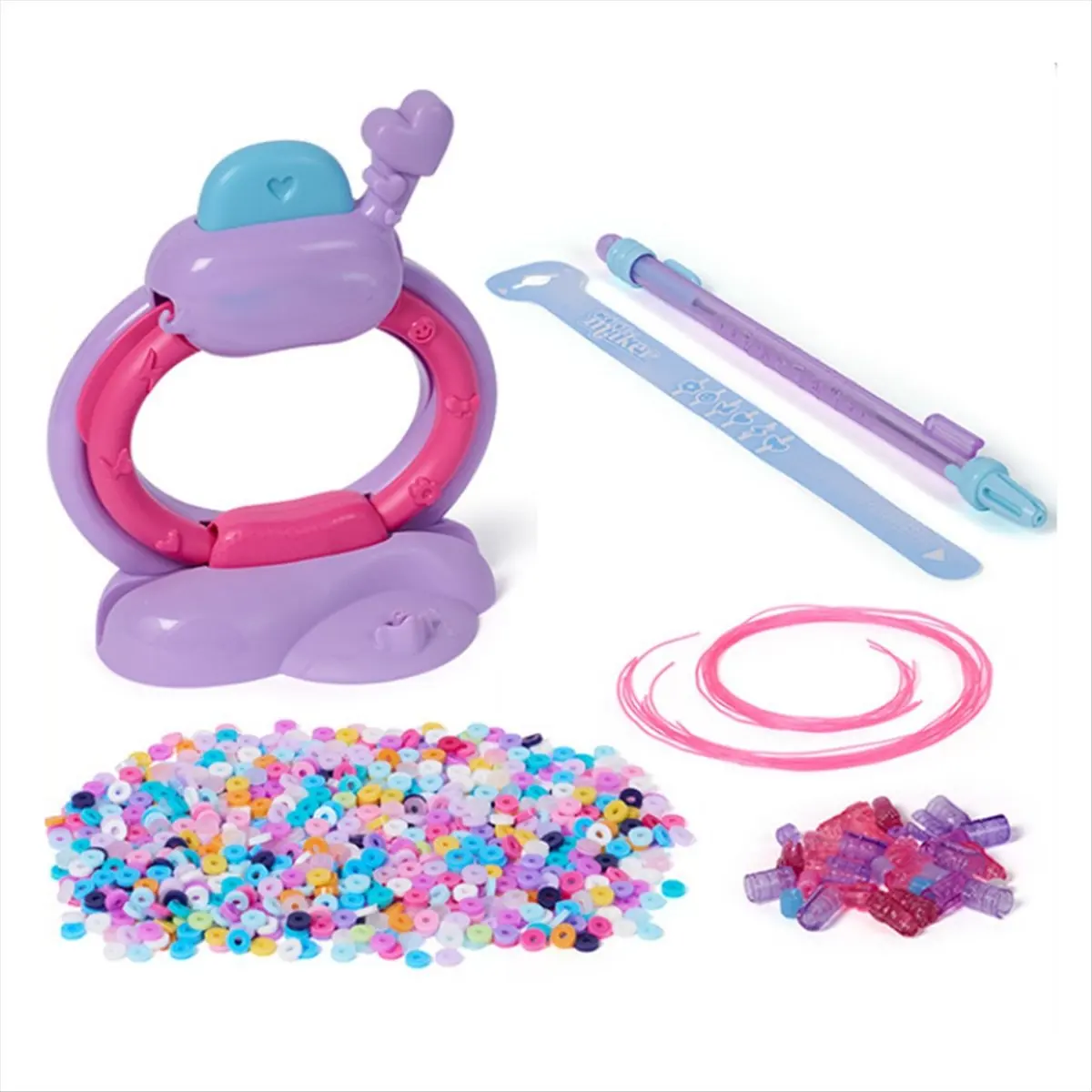 AT16 Bracelet Making Kit Toy for Girls Friendship Arts Crafts Bracelets String Maker Kit for Birthday Present DIY