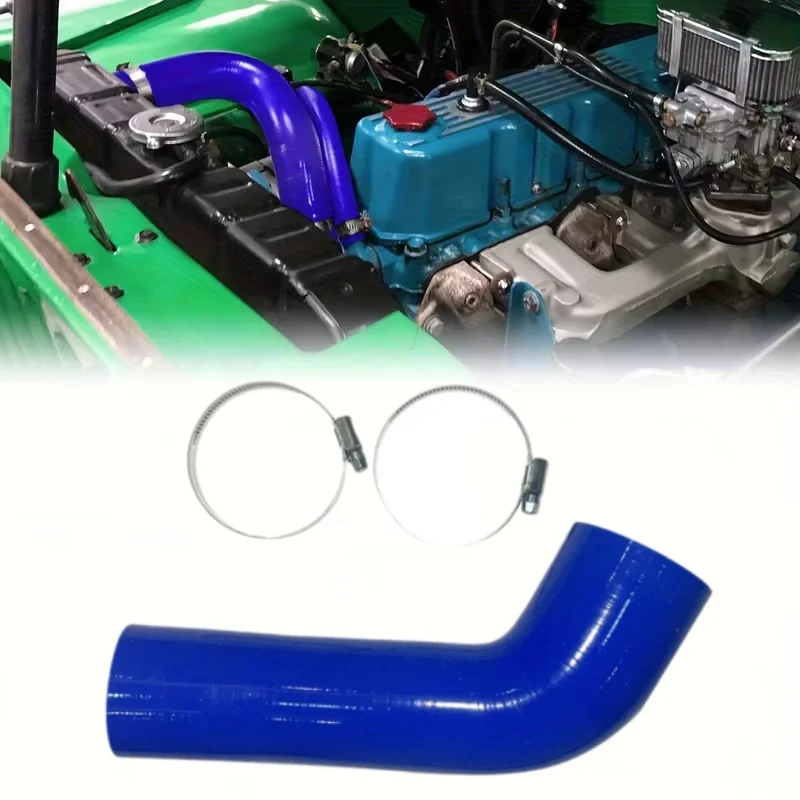 

Blue Fuel Hose Complete Kit Set Fit For VOLVO XC90 XC70 S60 V70 30740895 Durable Inlet Duct With 2 Clips ﻿