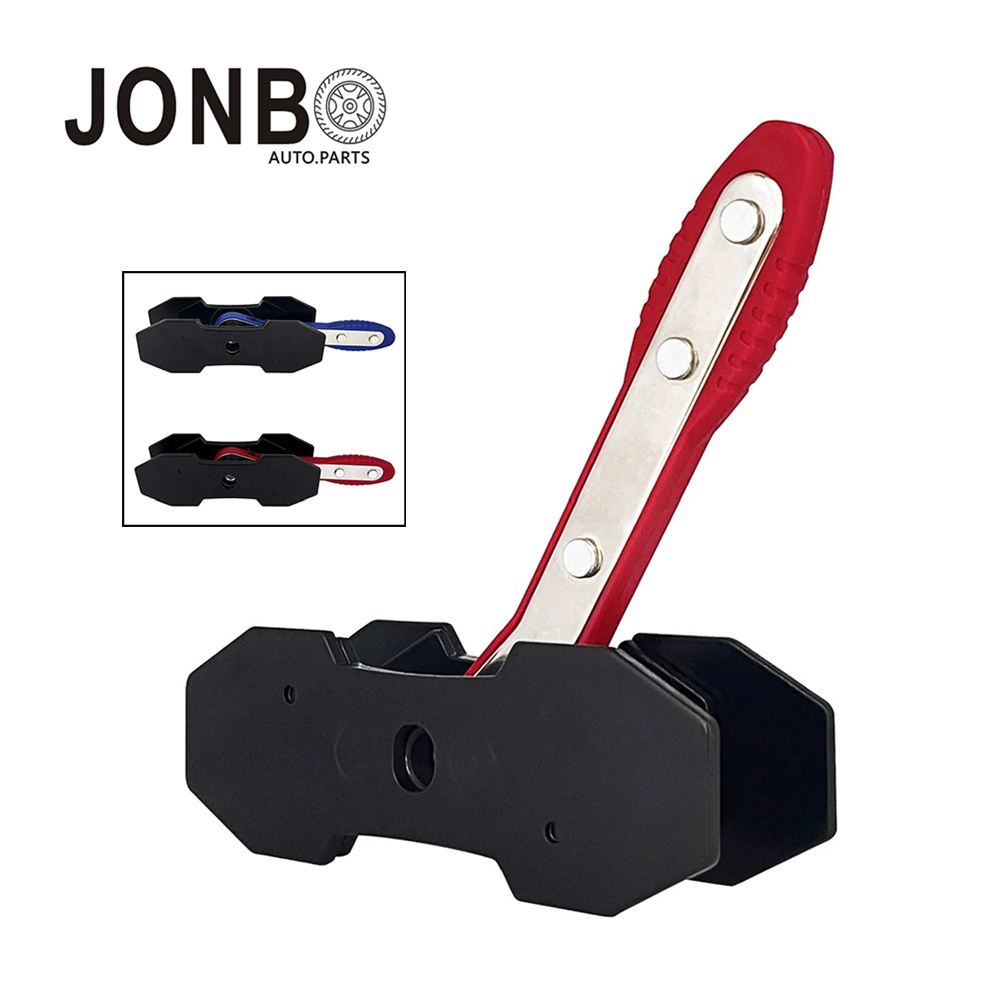 JONBO Red/Blue Portable Ratchet Brake Piston Wrench Spreader Caliper Pad Install Tool Press For Trucks and Commercial Vehicles