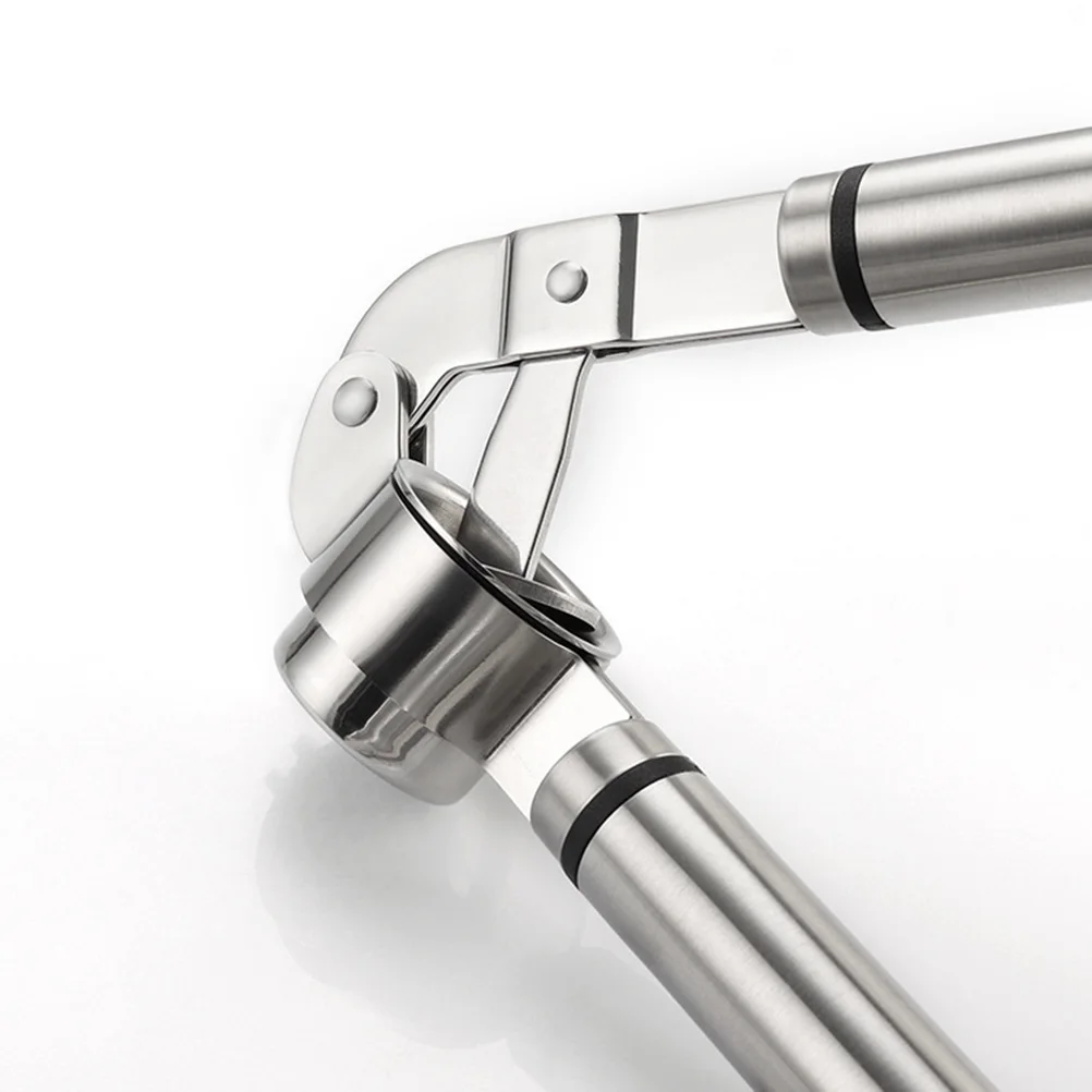 

Garlic Press Mincer Stainless Steel Slicer Crusher Tool High Capacity Horseradish Nut Carrot Squeezer Easy Clean