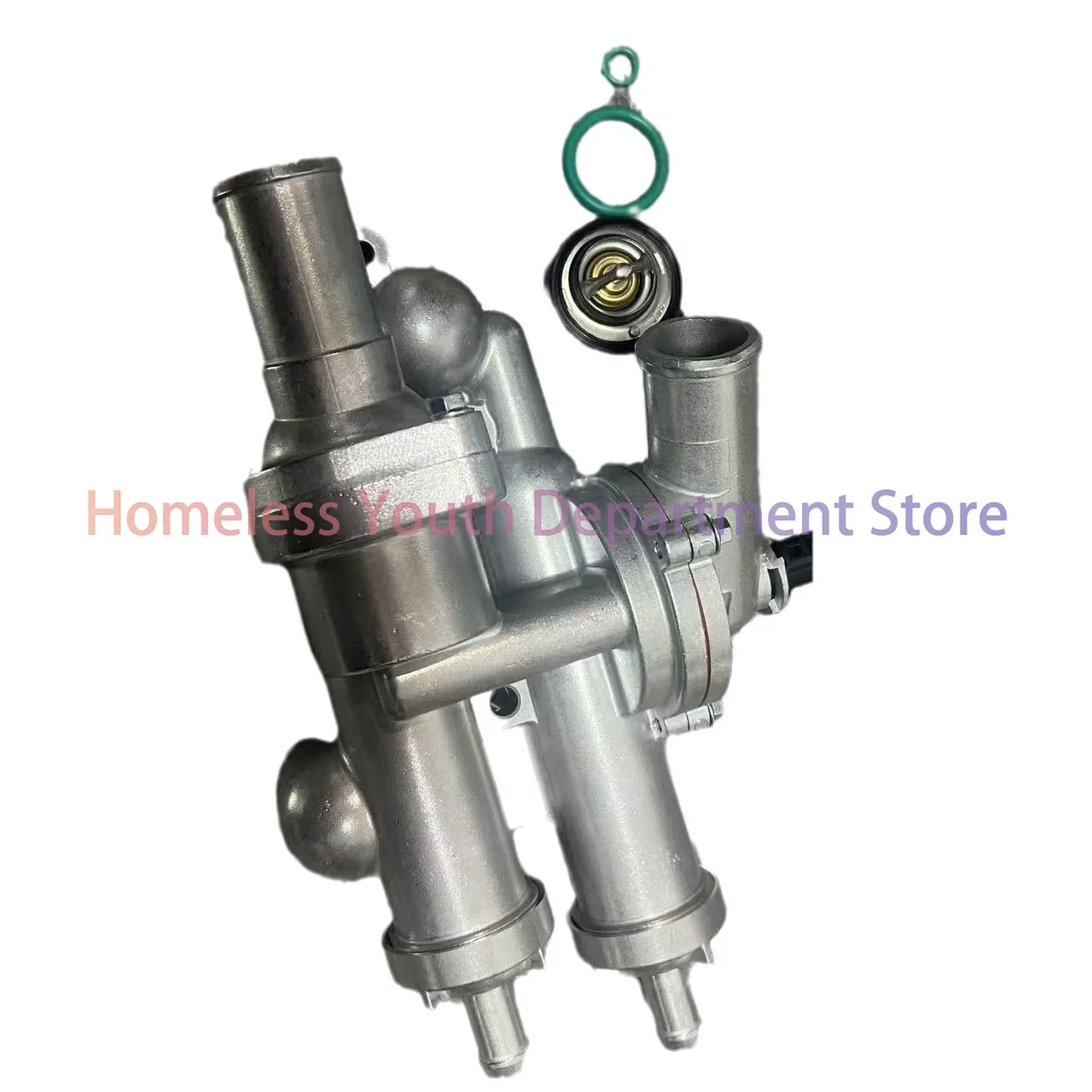 The automobile thermostat assembly is suitable for the Chrysler Jeep 68003582AB thermostat