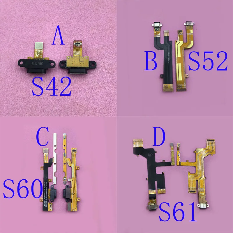 

1 шт., USB-зарядное устройство, док-порт, плата, гибкий кабель, разъем, контактная вилка для Caterpillar CAT S62Pro S62 Pro S60 S42 S61
