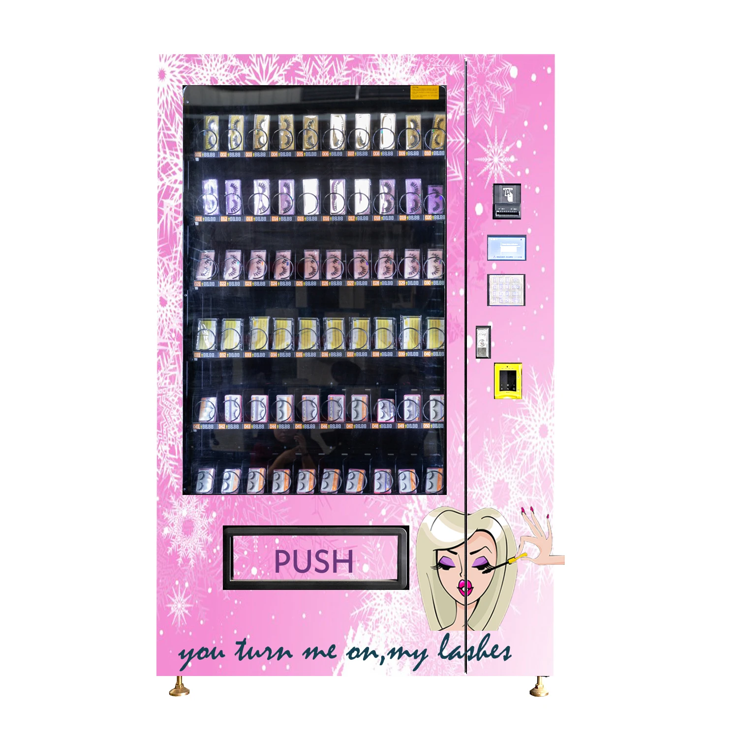 

Cheapest Automated Vending Machine for False Lashes