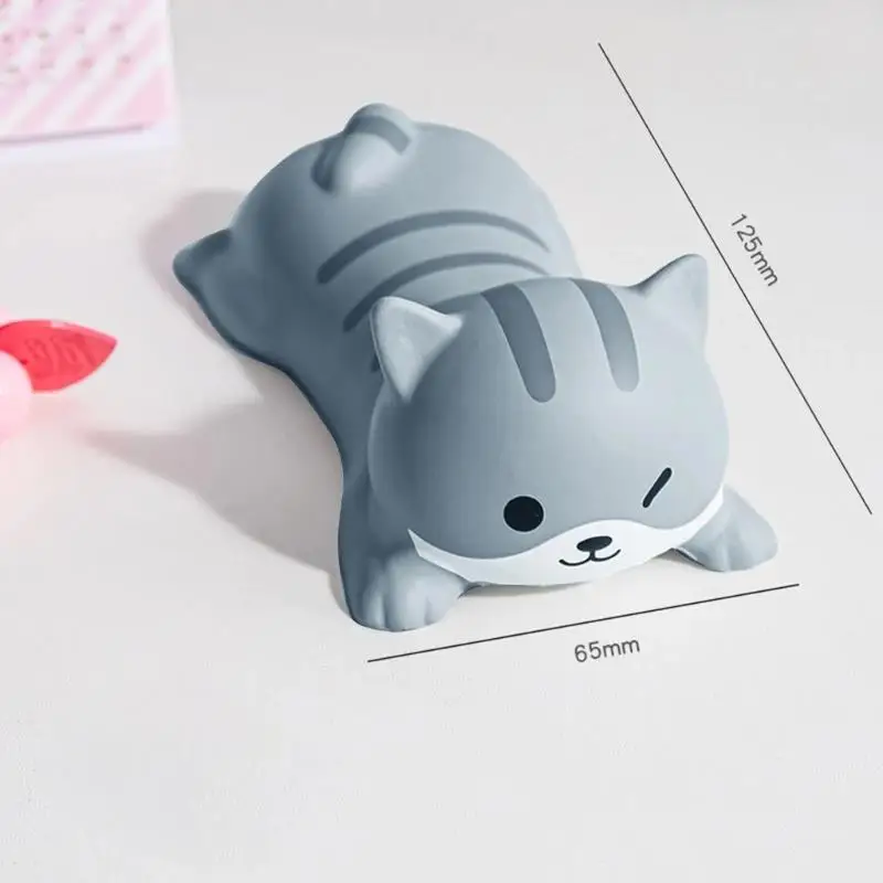 New 3D Cute Animal Mouse Pad Creative Cartoon Mouse Pad Hip Mouse Pad Wrist Rest Pad Reduce Fatigue Soft and Comfortable