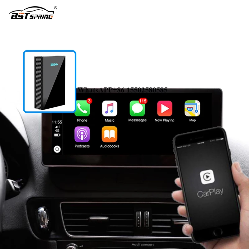 

Wireless CarPlay AI Box Supports Wired CARPLAY 4+64GB Universal Car Multimedia Player Car Radio CarPlay Android Box
