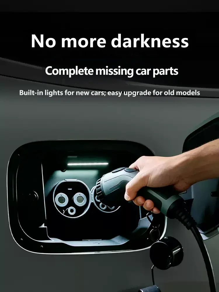 Car Charging Port Lighting Light For Xpeng GX 2026 2027 Modified Car Automatic Sensing Lighting Light Exterior Accessories