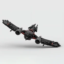 Space Series MOC Raven Class Fighter Model Building Blocks Creative Children's Birthday Christmas Gift New Year DIY Set Toys