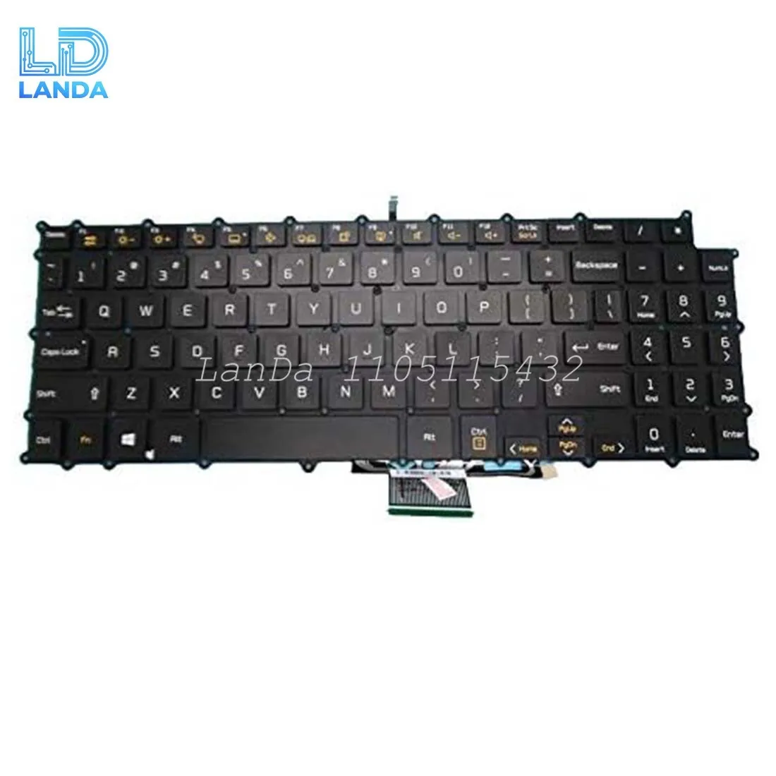 

Клавиатура для Samsung 15Z980 15ZD980 15Z980-G 15Z980-M AEW73949812 США с подсветкой