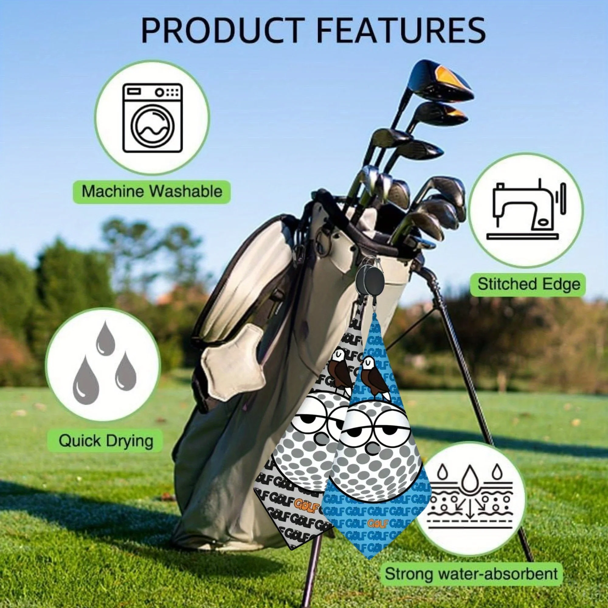 Thumbnail 2 - #23 New Golf Towels Arrivals