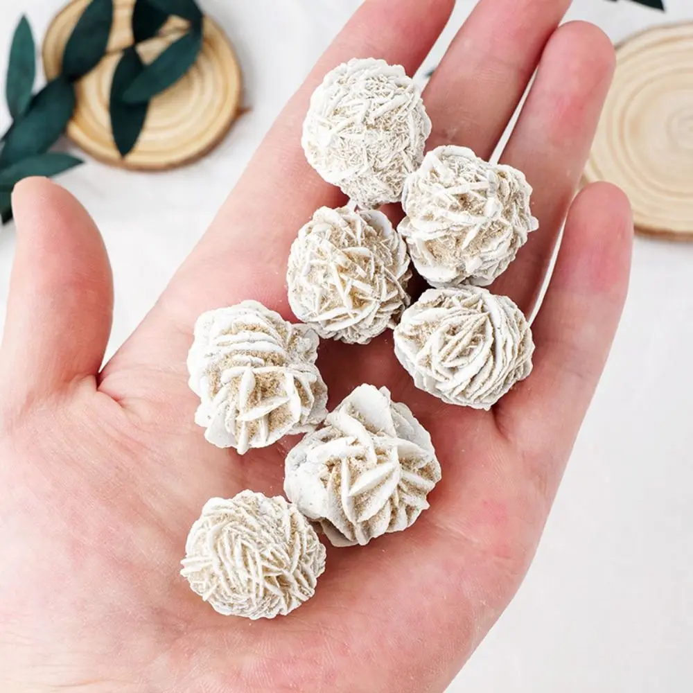 Good Luck Energy Healing Meditation Practice Mineral Raw Stone Natural Desert Rose Mine Strange Stone Ornaments Crystal Stone