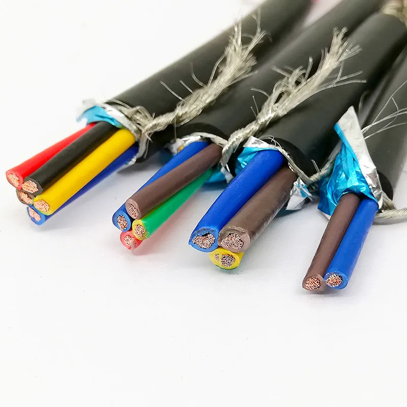 14 AWG Shielded cable wire 17 AWG 16 AWG 2/3/4/5/6-core 1meters pure copper RVVP shielded wire control cable UL2464 signal wir