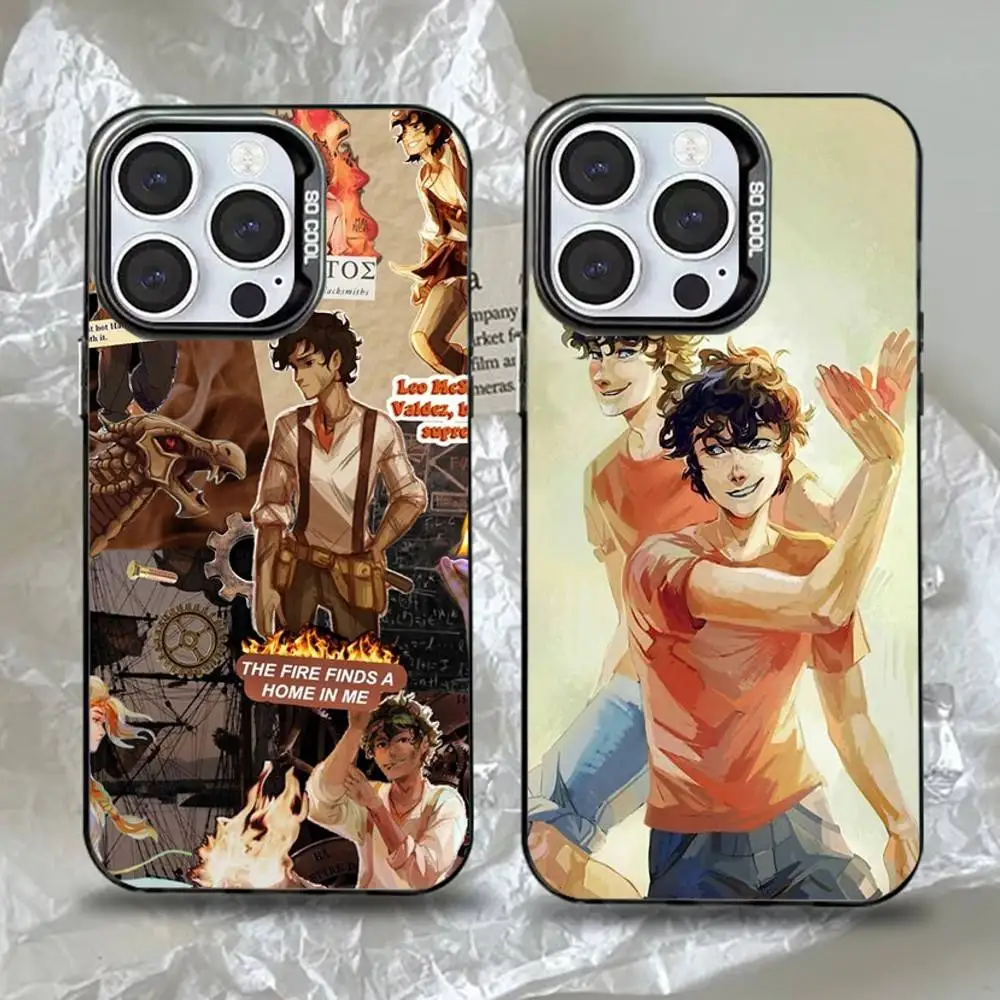 

Cartoon Movie P-Percy Jackson Phone Case For iPhone 16,15,14,13,12,11,Pro,Max,Plus,Mini,XS,SE Anti Fall Black Matte Hard Bumper