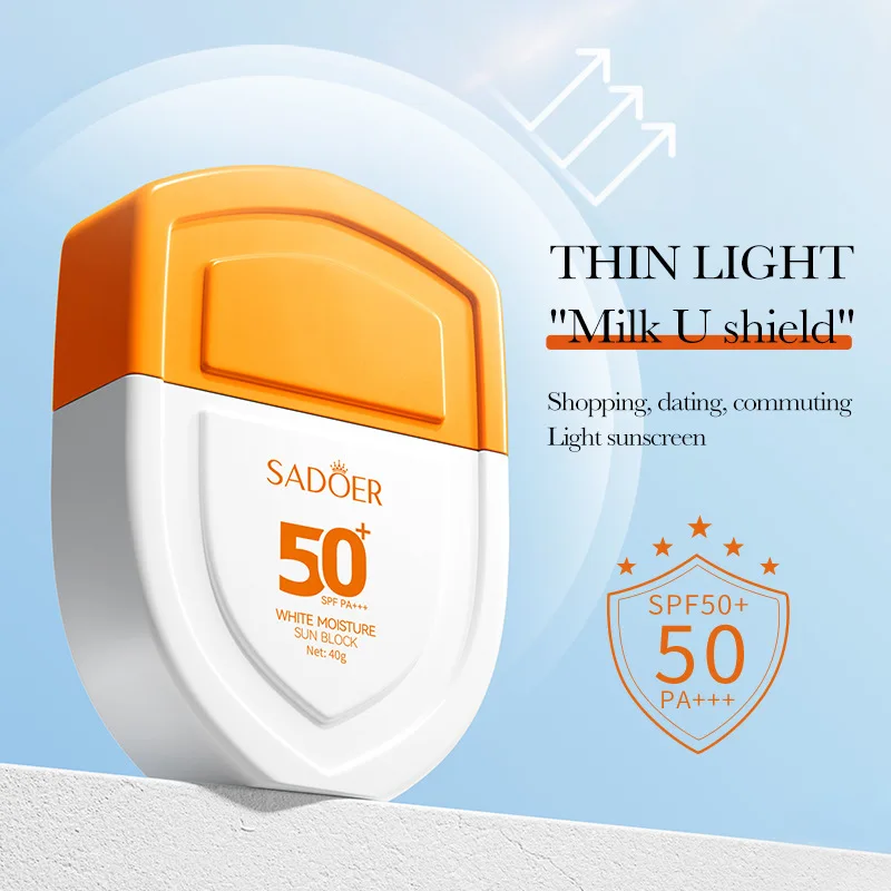 SPF 50+ Sunscreen for Face Neck Body Solar Blocker Sun Block Creams Protector Solar PA+++ Sun Cream Skin Care