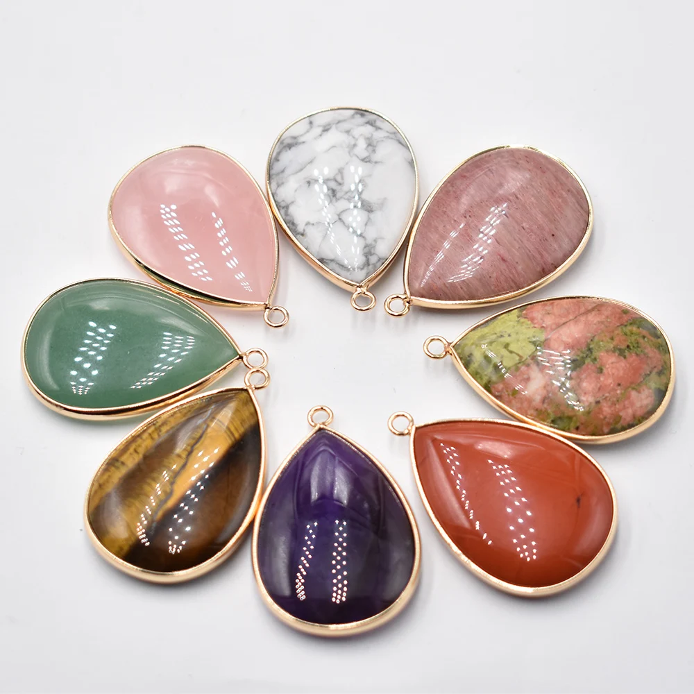 wholesale 6/lot Tree of life necklace pendant natural crystal chakra therapy meditation jewelry gift to women free shipping