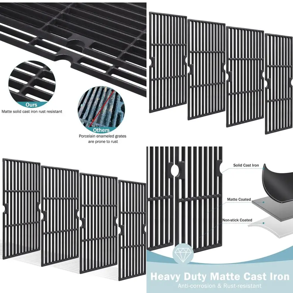 

18-Inch Char-Broil 6 Burner Grill Replacement Cooking Grates for Models 463240420, 463347017, 463377319, 463275517, G470-0002-W1