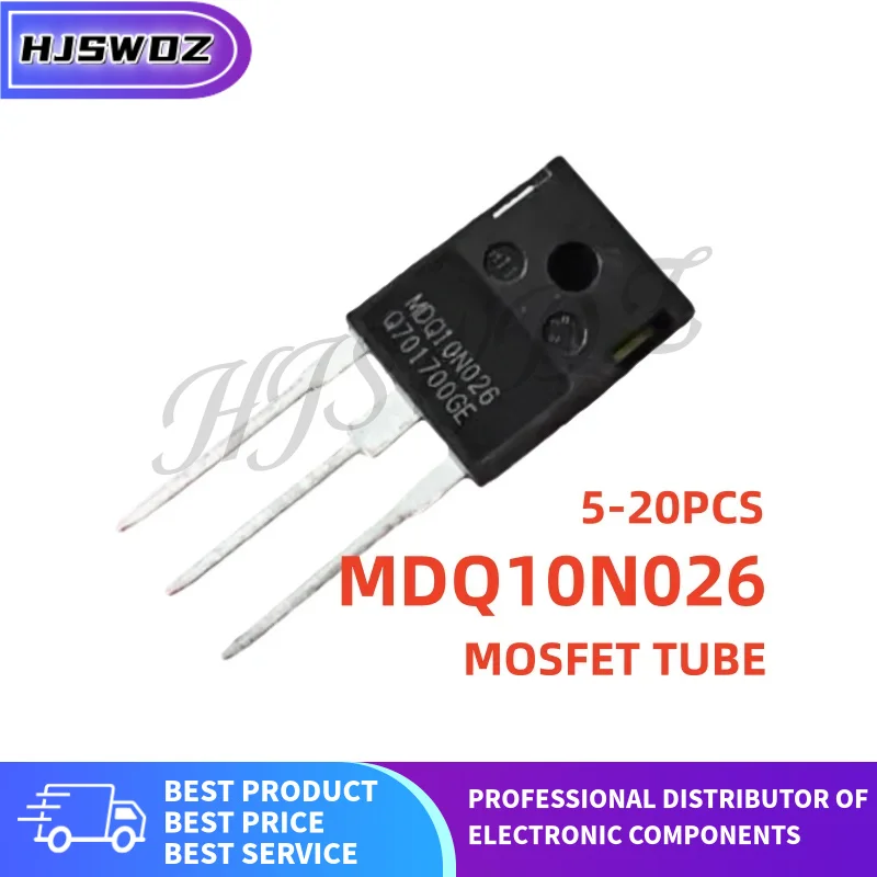 5/10/20 piezas MDQ10N026 MDQ 10N026 TO-247 MOS Transistor de efecto de campo Nuevo y de calidad