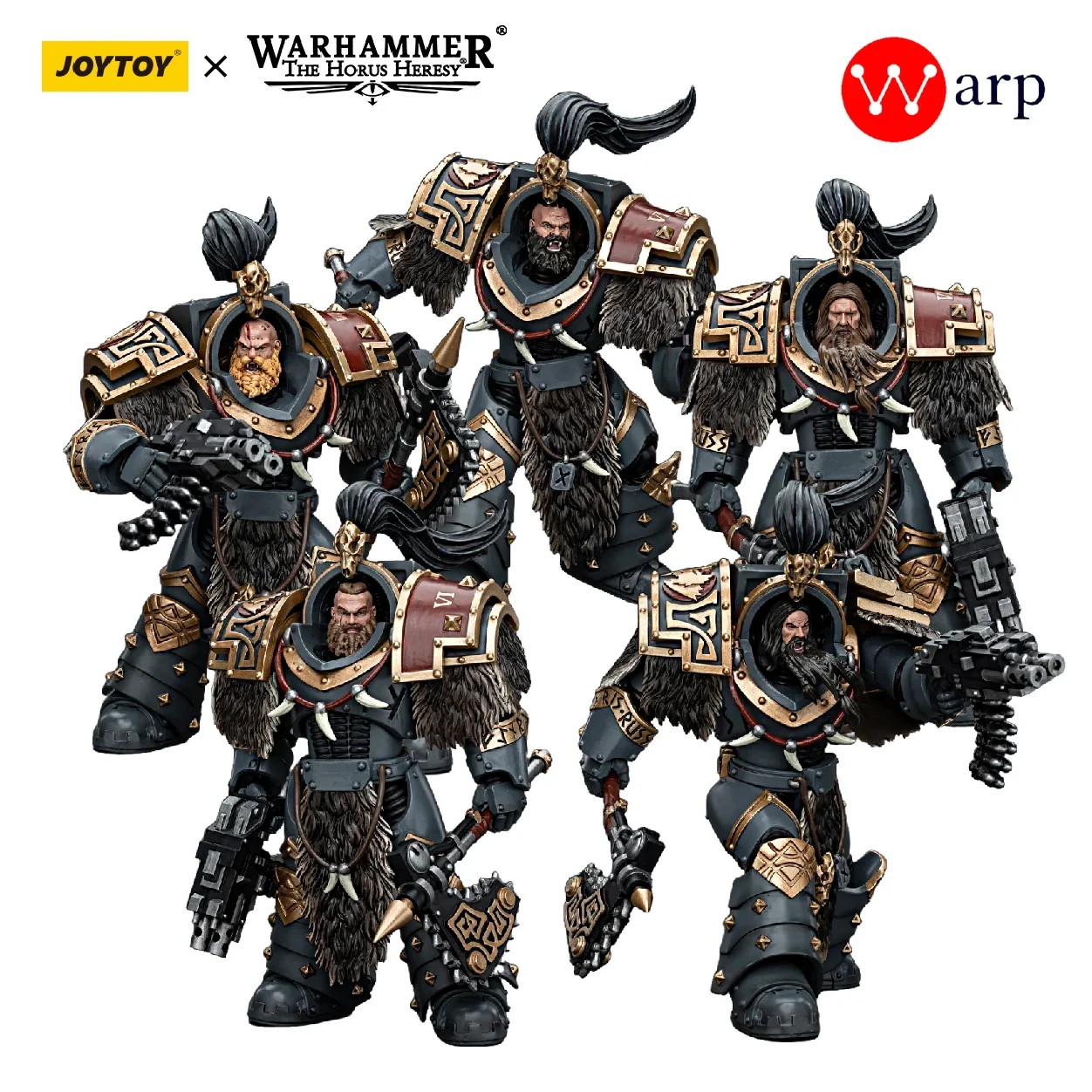 

[Предзаказ] экшн-фигурка JOYTOY Warhammer 30k 1/18 Космические Волки Varagyr Блокировка волка передвижная отряд аниме военная модель игрушка подарок