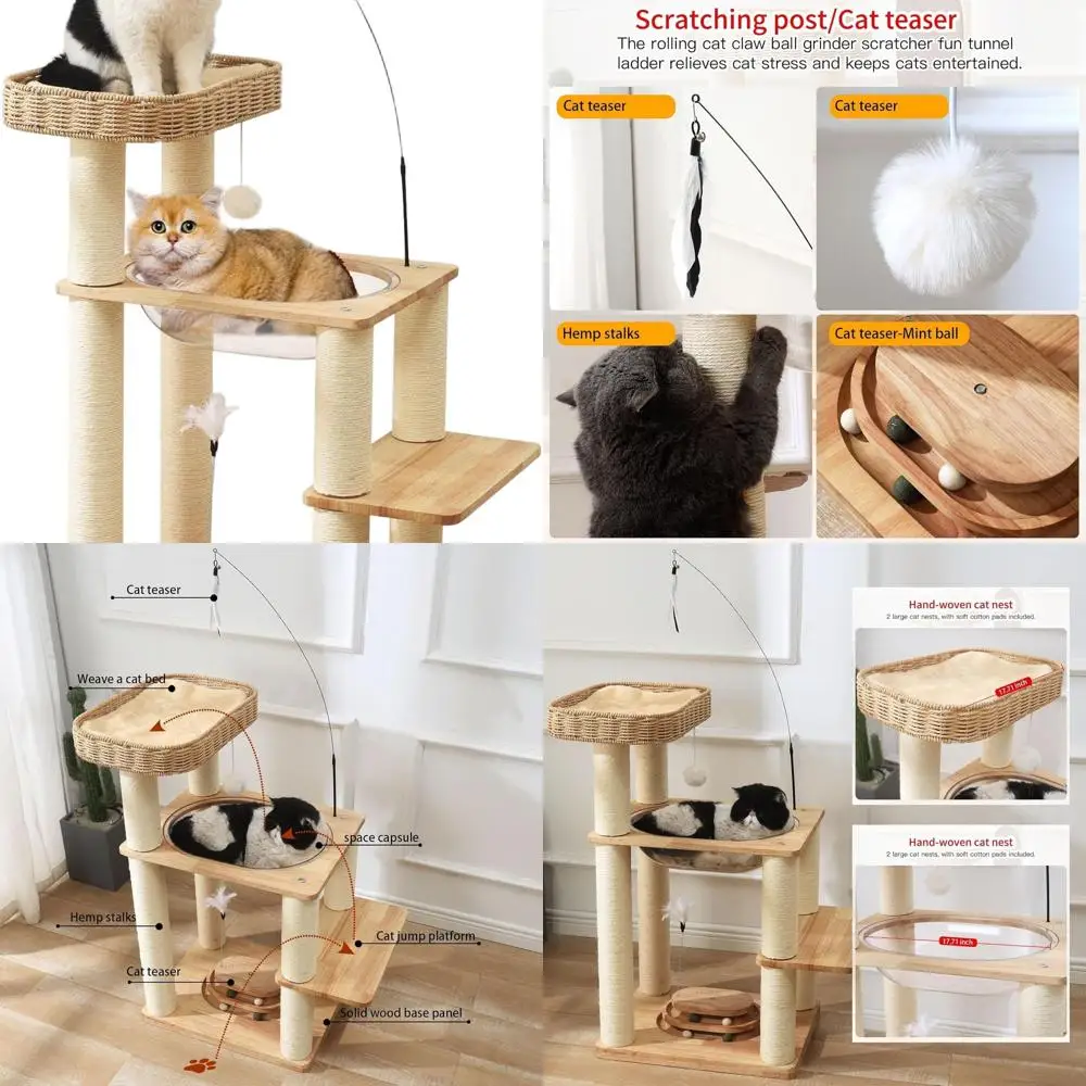 Modern 4-Tier Cat T… - image