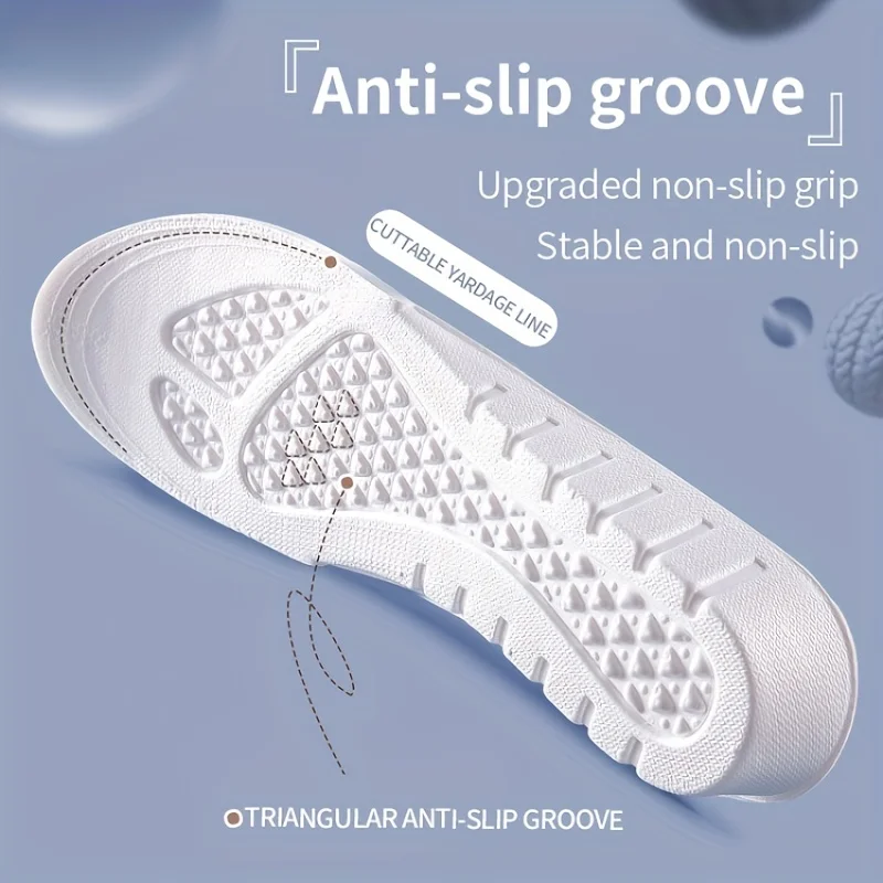 1 คู่ใหม่ 1.5-3.5 ซม.สีขาวที่มองไม่เห็นความสูงเพิ่ม Insoles EVA Soft Light รองเท้า Pad สําหรับผู้ชายผู้หญิงศัลยกรรมกระดูกแทรก