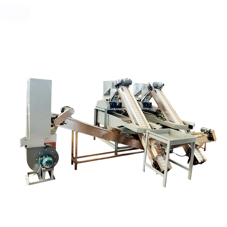 Vertical Pistachio Shell and Kernel Separator Machine Pine Nut Shell Wind Removal Sorting Machine